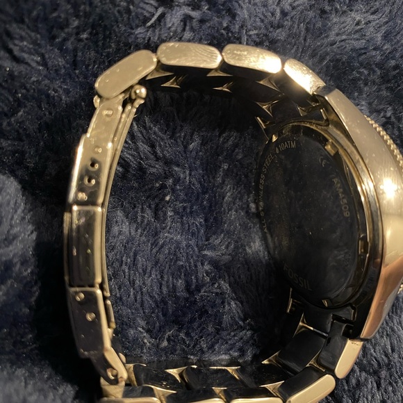 🔥 Fossil Stainless Steel Watch Mens Mid Size Face - Picture 3 of 3